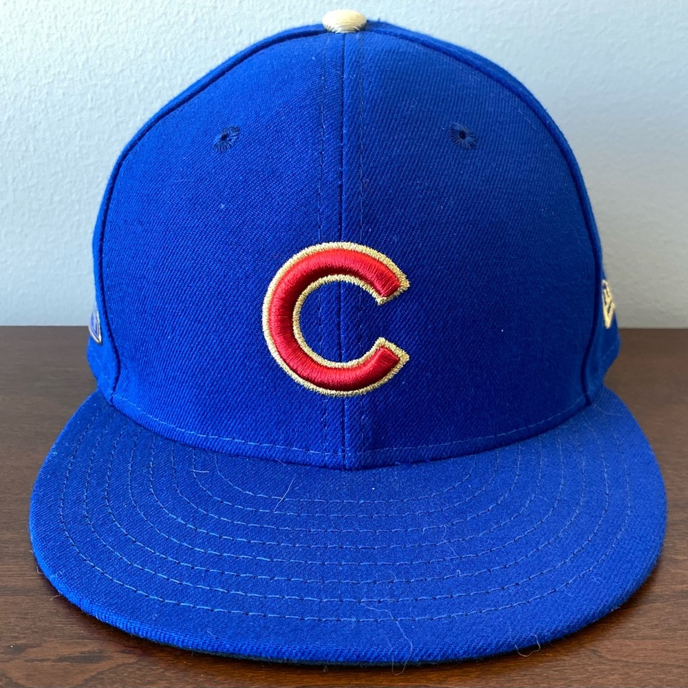 2016 MLB World Series Champions Chicago Cubs Ring Ceremony Fitted Hat 59FIFTY
